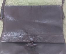 Brown Leather Handmade Shoulder Bag