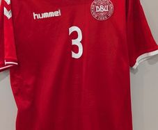 Denmark #3 Vestergaard medium jersey
