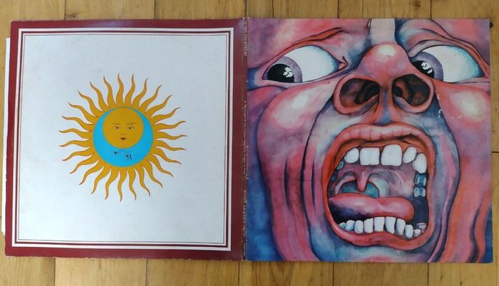 2Lp.King Crimson "In The Court Of The Crimson King" + "Larks Tongues in Aspic". Original UK.Double edition.Excellent cond.