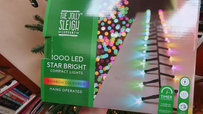 Brand new 1000 Rainbow LED Christmas fairy lights