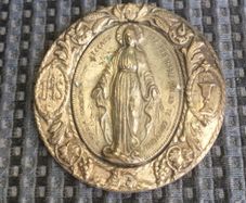 Antique French Religious Icon