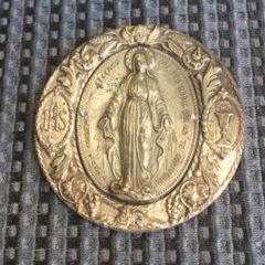 Antique French Religious Icon