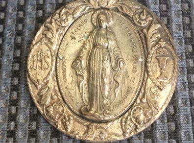 Antique French Religious Icon