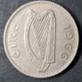 Ireland  1966 half crown coin Image 4