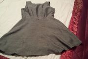 Silver grey doll style dress