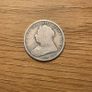 1893 Silver Shilling, UK Image 2