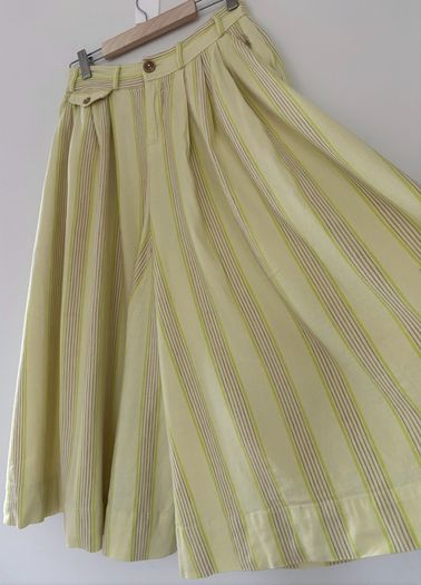 Maeve Striped Volume Culottes