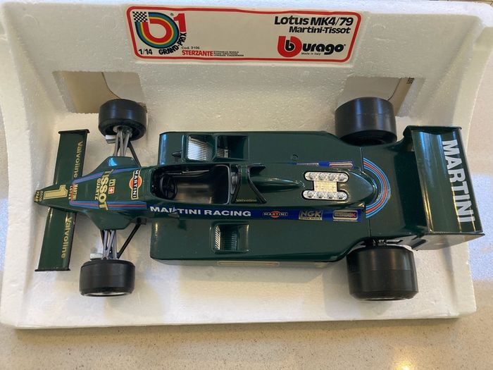 Lotus Martini Tissot Mario Andretti # 1 scale 1/14