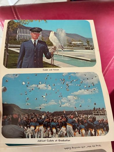 Vintage US Air Force Academy Souvenir Post Card