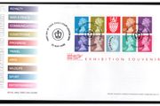 2000 Great Britain The Stamp Show 2000 Exhibition Souvenir Miniature Sheet First Day Cover (FDC) Earls Court Cancel