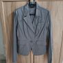 Benetton spring cotton jacket grey Image 2