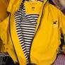 Hublot Mode Marine "typhon" Nautical Yellow Rain Poncho For Babies Image 5