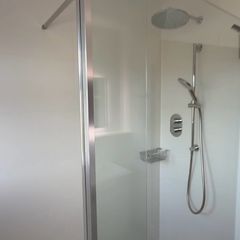 Flair AYO 1200mm Walk-In Shower Screen + 300mm Rotating Panel