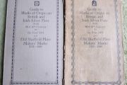 Vintage 1959 And 1963 Guide Booklet To British &amp; Irish Silver Plate Marks Identification 1959 And 1963 Vintage