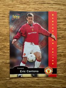 Football Card Futera 1997 Eric Cantona King Manchester United Red Devils