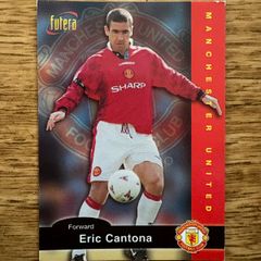 Football Card Futera 1997 Eric Cantona King Manchester United Red Devils