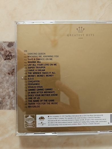 Abba CD - Greatest Hits