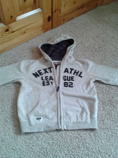 Next zip up hoodie