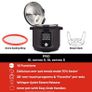 Pro 10-in-1 Electric Multi Functional Cooker - Pressure Cooker, Slow Cooker, Rice Cooker, Steamer, Saute, Steriliser, Yogurt Maker, Sous Vide - Black Stainless Steel, 1200 W, 5.7L (FREE POSTAGE) Image 5