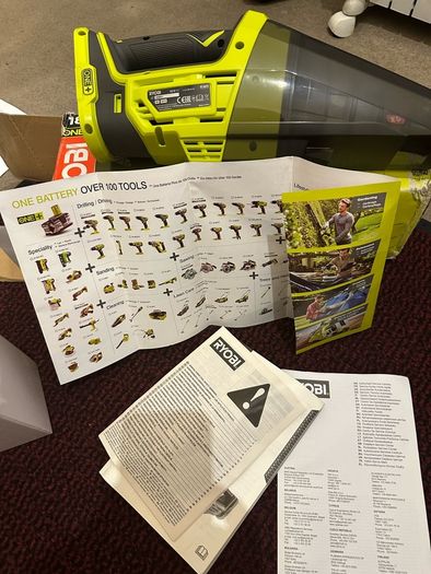 Ryobi hand vacuum