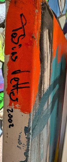 Pair of large original paintings - Tobias Vette (Vetter)