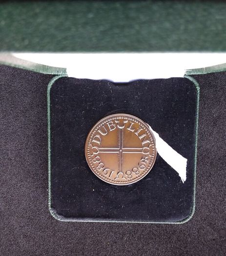 1988 Dublin Millennium Medal - Sitric Silkbeard Bronze Edition ( Low Serial No. 496 )