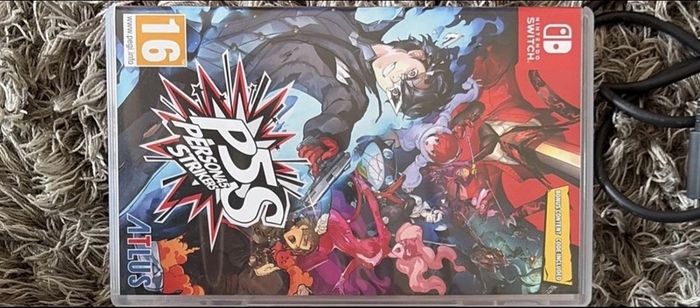 Nintendo Switch Mario Red & Blue Edition + Persona 5 Strikers