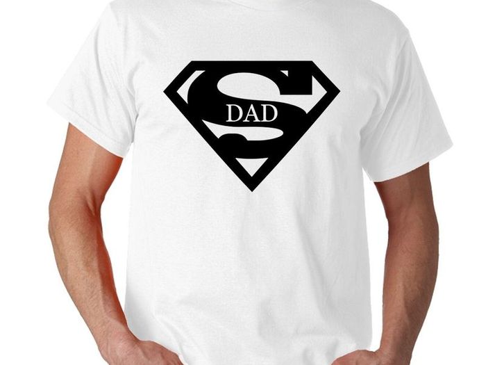 Super Dad Best Fathers Day Gift tee top shirt