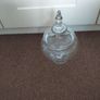 Small Glass Apothecary with Lid Image 2