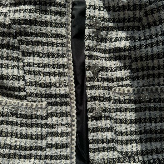 Gorgeous H&M double breasted tweed blazer S