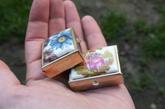 Vintage Pill boxes (22 each)