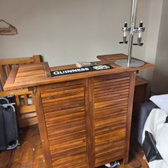 Home bar and stools