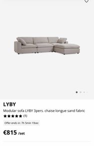 Modular sofa