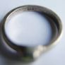 Vintage Sterling Silver 925 hallmarked Green Tourmaline Ring size R - 3,3g Image 7
