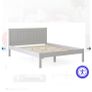 Double Bed and Matress Image 5