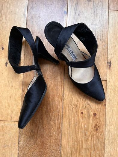 Manolo Blahnik Strappy Heels
