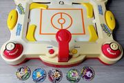 Pokemon Challenge Spining Top Game Tomy Tiger 1996 Rare Retro Vintage + Discs