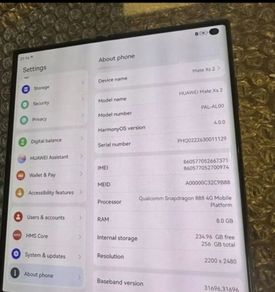 Huawei Mate XS 2