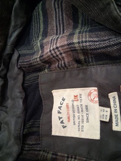 Fat Face Workwear Jacket Heavyweight & Durable