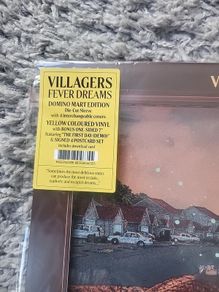 Villagers Fever dreams domino mart edition signed postcard set and single sided 7' vinyl