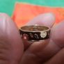 Ring with floral accents. Image 3