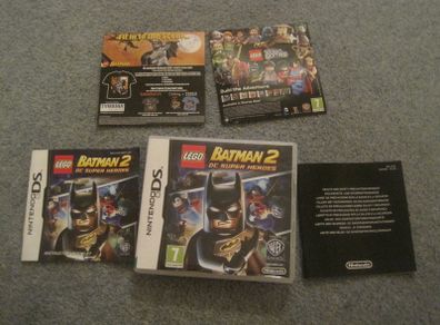 Nintendo DS Game Case for Batman 2 with Manuals.