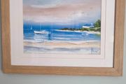 Frederic Flanet - ARTWORK Sailboat   Framed Print