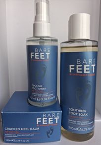 Bare Feet by Margaret Dabbs Ultimate Pamper Trio: Soak,Spray & Heel Balm