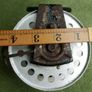 Vintage 1960s Fishing Reel: Silver  Mid-Century Decor Image 8
