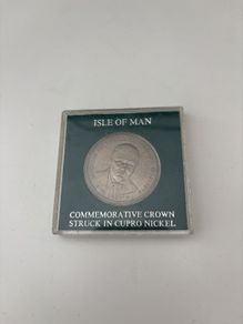 Isle of Man Churchill coin 1974