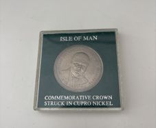 Isle of Man Churchill coin 1974