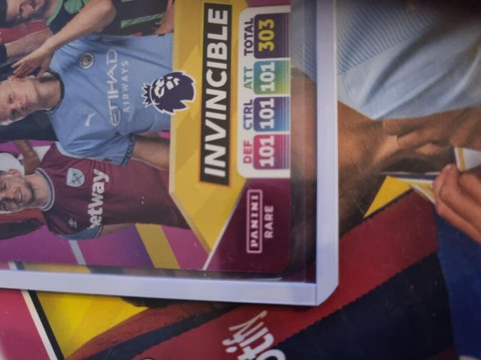 Xl Adrenalyn Panini 2025 Premier League Invincible Football Card Plasma ...