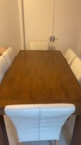 dining table and chairs