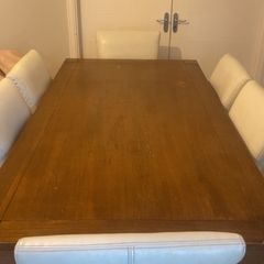 dining table and chairs